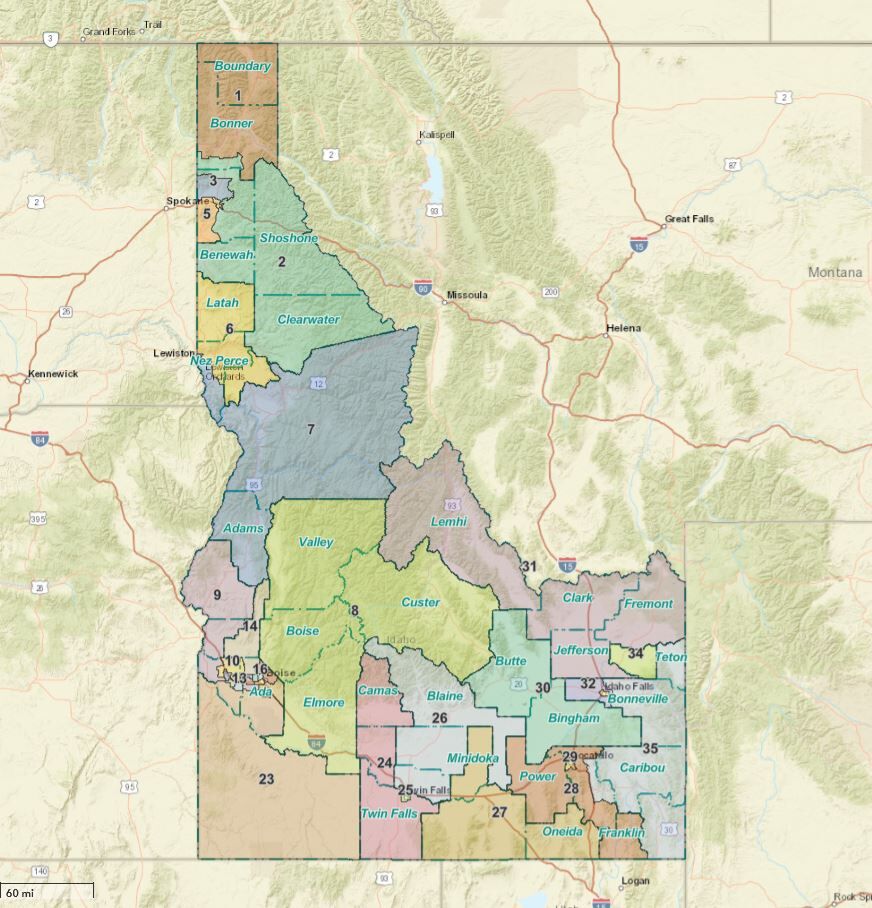 State panel approves Idaho redistricting plans